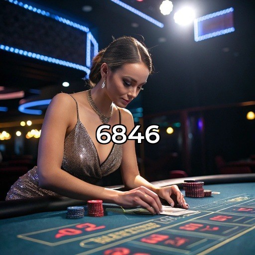 6846
